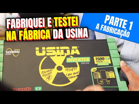 Ajudei Montar INVERSOR Usina do Zero, veja em detalhes