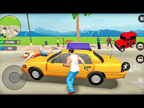 US Police Car And Public Transport Bus Driving in Open World | Android Game