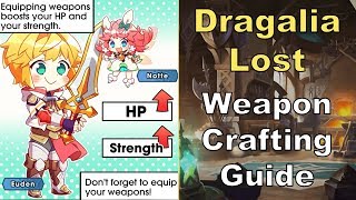 Dragalia Lost - Weapon Crafting Guide (April 2020)