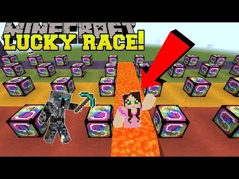 PopularMMOs Minecraft: HORRIBLE NETHER LUCKY BLOCK RACE - Lucky Block Mod - Modded Mini-Game