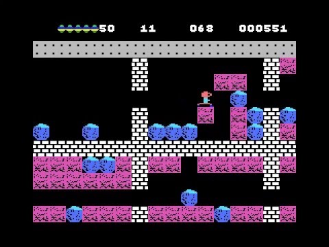 Boulder Dash (1985, MSX, First Star Software)