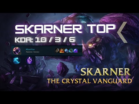 Skarner TOP Vs Sett  Gameplay 10 / 3 / 6