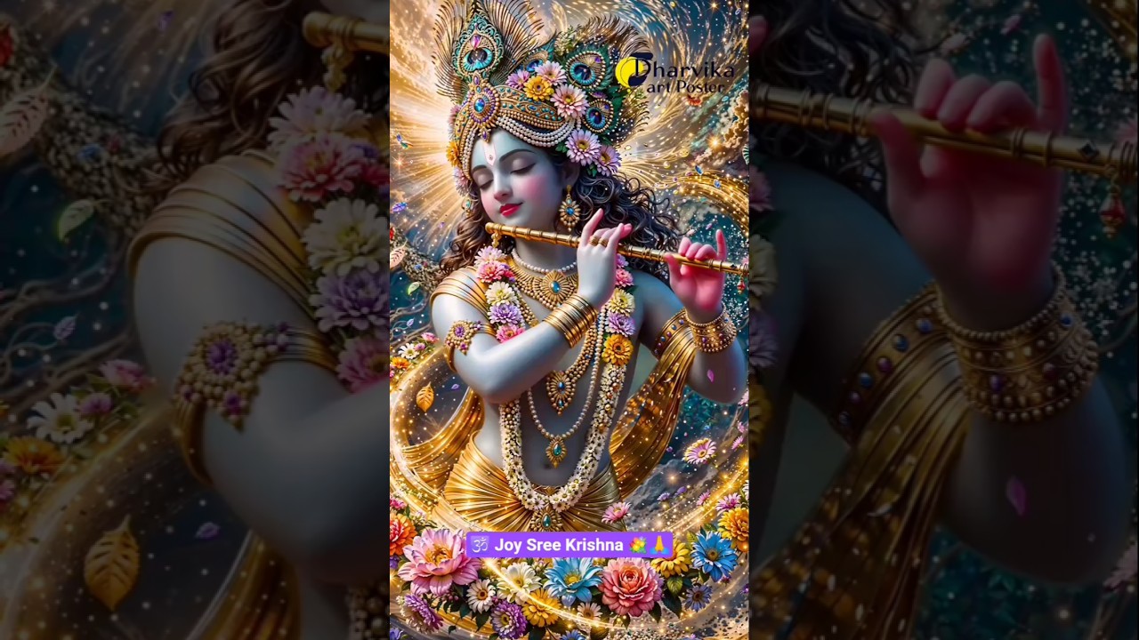 🕉️🕉️ Joy Sree Krishna 💐🙏🦚 #love #trending #song #bhajan #shortvideo #viralvideo #reels #youtube 🎶🧿💫💐