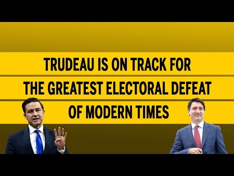Trudeau is on track for the greatest electoral defeat of modern times