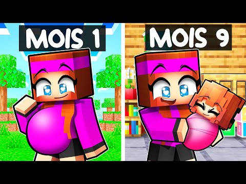 D’enceinte à Maman sur Minecraft !