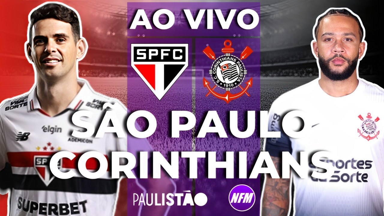 CORINTHIANS X SÃO PAULO | PAULISTÃO AO VIVO COM IMAGENS DO ESTÚDIO | REEDIÇÃO DA FINAL DA COPINHA