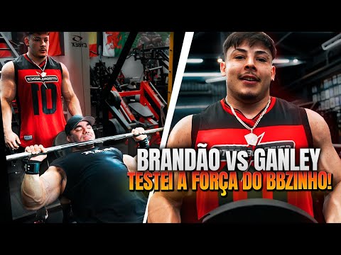 BRANDÃO vs GANLEY | I TESTED THE STRENGTH OF THE LITTLE BABY!