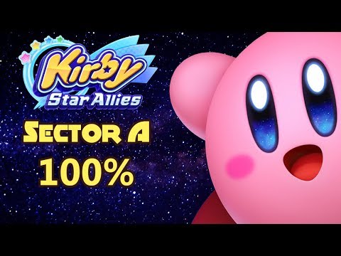 Kirby Star Allies • Sector A 100% Playthrough