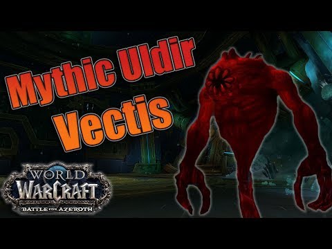 Battle for Azeroth - Mythic Uldir Vectis Kill! Affliction Warlock POV!