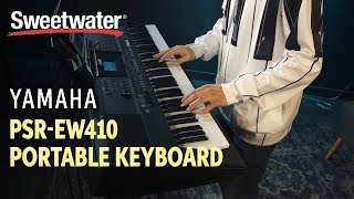 Video thumbnail for Yamaha PSR-EW410 76-key Portable Keyboard Review by Sweetwater