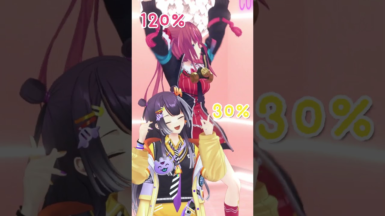 30% VS 120%    #愛包ダンスホール 歌って踊ってみた #天ヶ瀬むゆ #海妹四葉  #にじさんじ