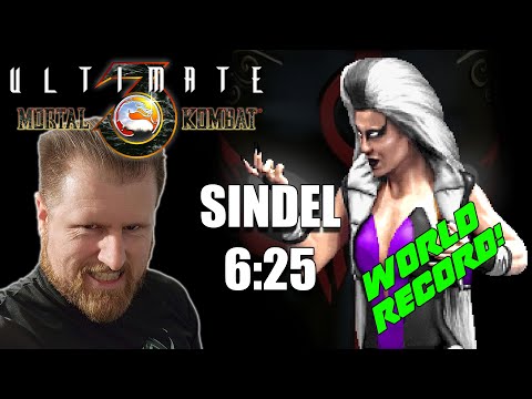 WORLD RECORD! Ultimate Mortal Kombat 3 Speedrun with Sindel - 6:25 [WR]