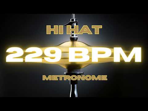 229 BPM - Hi Hat Metronome