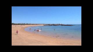 preview picture of video 'Playas de Fuerteventura. Caleta de Fuste. Hoteles Elba y Hotel Sheraton.'