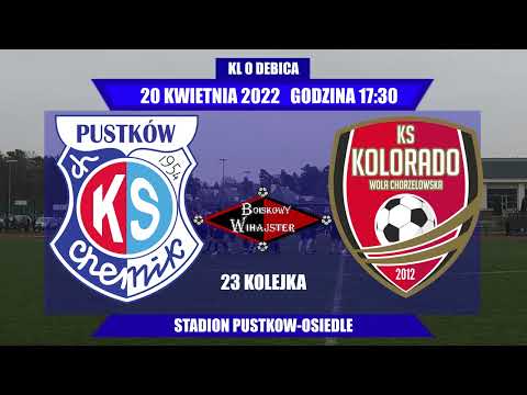 KS Chemik Pustków - Kolorado Wola Chorzelowska 3:1 oficjalny skrót - BOISKOWY WIHAJSTER