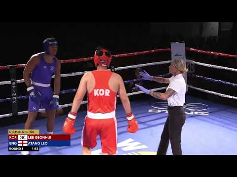 Leo Atang (ENG) vs. Lee Geon-Hui (KOR) World Boxing U19 Championships 2024 Final (90+kg)