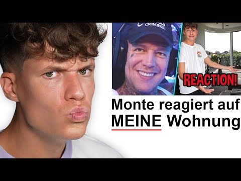 Monte REAGIERT auf MEINE Wohnung 😱