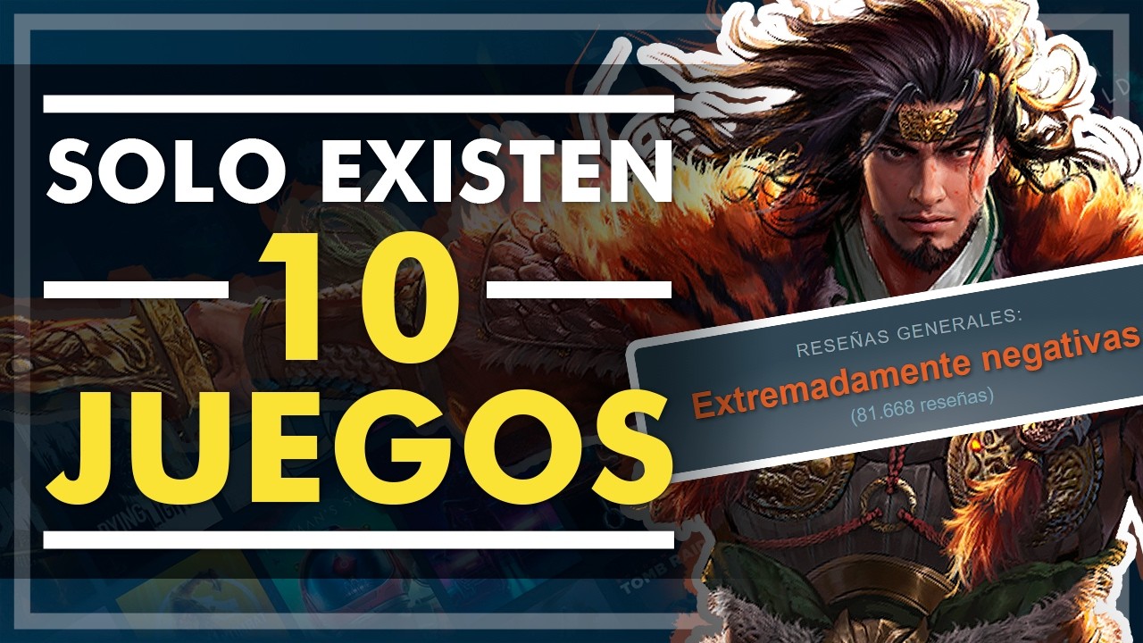 Solo 10 juegos tienen la PEOR etiqueta de Steam