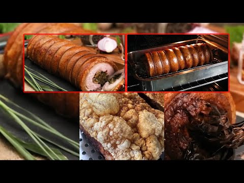 Yummy cooking BBQ Pork with crab recipe - Cooking skill,Kids Eat Food