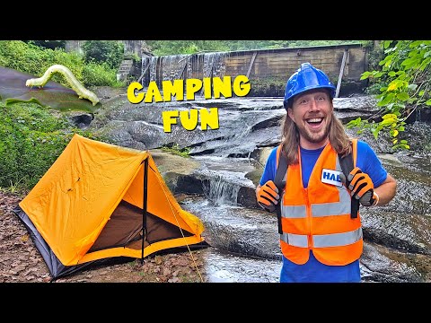 Camping for Kids | Waterfall Camp site with Handyman Hal