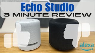 Video thumbnail for Echo Studio Full Review in 3 Minutes by Foundery Development
