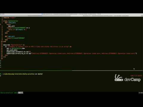 Using the Retry Method inside of a Ruby Rescue Block