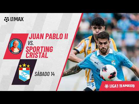 Juan Pablo II 0-2 Sporting Cristal: resumen de hoy, mejores jugadas y goles | #Liga1TeApuesto2026