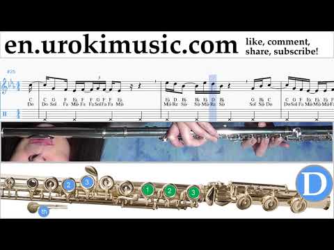 Flute lessons Martin Garrix feat Khalid - Ocean Sheet Music Tutorial um-i352