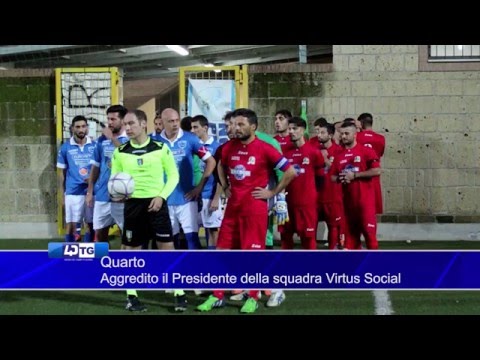 QUARTO - AGGREDITO IL PRESIDENTE DELLA VIRTUS SOCIAL