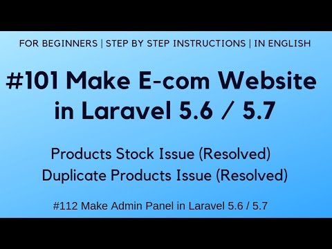 7 Make Admin Panel in Laravel 5 6 | Display Error Message on Login Failure | Logout Process