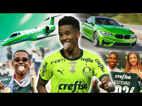 ASSIM É A VIDA DE ESTÊVÃO WILLIAN, O MESSINHO DO PALMEIRAS