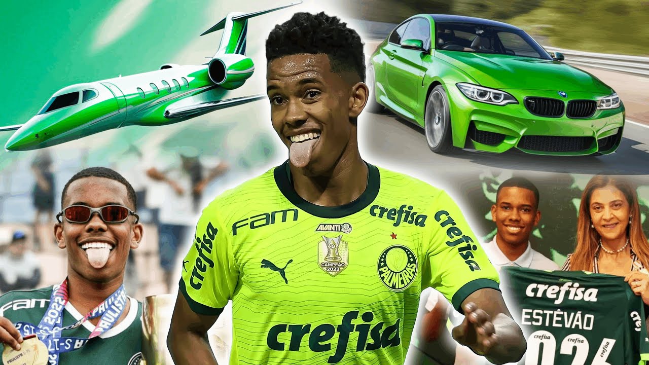 ASSIM É A VIDA DE ESTÊVÃO WILLIAN, O MESSINHO DO PALMEIRAS