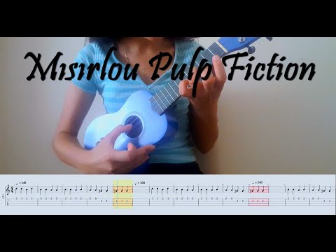 MISIRLOU (Pulp Fiction Soundtrack)- EASY UKULELE TUTORİAL / KOLAY UKULELE DERSİ