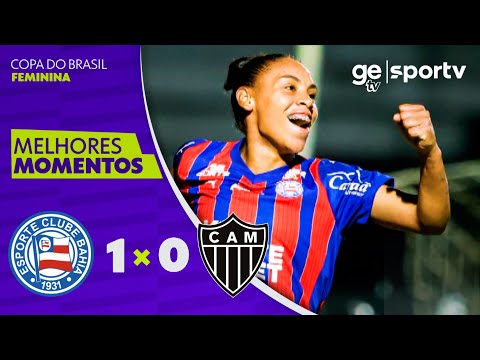 Gols e lances de Bahia x Atlético Mineiro