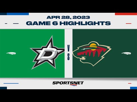 NHL Game 6 Highlights | Stars vs. Wild - April 28, 2023