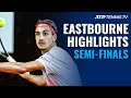 Sonego Plays Purcell; De Minaur Battles Kwon | Eastbourne 2021 Semi-Final Highlights