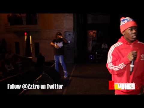 Zztro Opens For Diggy Simmons In Detroit Mi At The Music Hall (Triple Threat Concert)