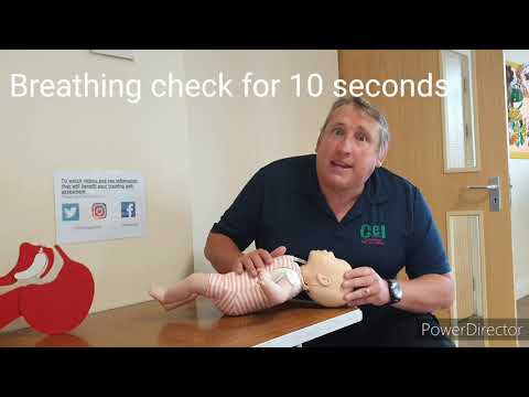 Baby cpr (primary survey)