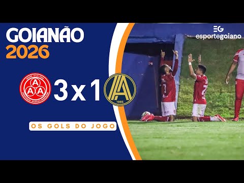 GOALS | ANAPOLINA 3X1 APARECIDENSE | GOIANÃO 2026