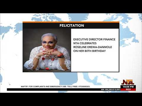 Family, Friends Celebrate NTA’s Roseline Erewa-Danmole on Her 80th Birthday