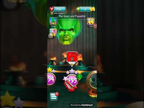 The Wizard of Oz Magic Match Level 555 Fail
