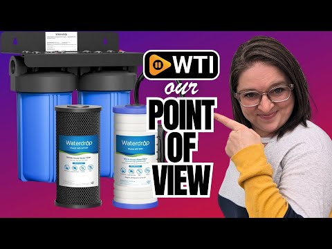 Waterdrop 2 Stage Whole House Water Filter System - WTI product video review