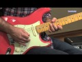 Fender American Deluxe Strat V Neck Guitar Demo ...