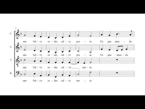 Ave Regina Caelorum 4 Voice Motet