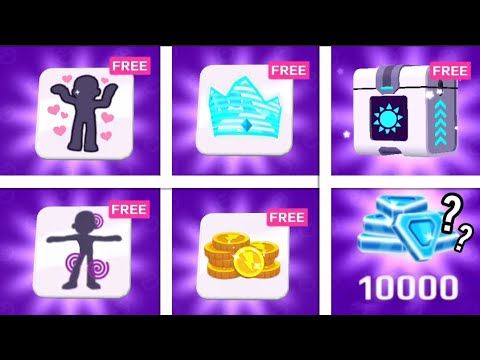 I GOT THE FREE ITEMS OF PKXD 😱✨