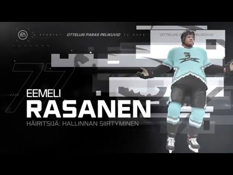 NHL 21 HUT Eemeli Rasanen Play of the Game PS4