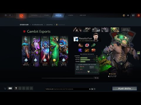 dota2off Resolution Underlord - Gambit vs VP - DOTA2 PRO CIRCUIT
