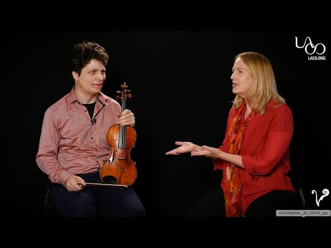 Augustin Hadelich Discusses Mendelssohn with Laurie Niles for LACO  - Interview Part 1