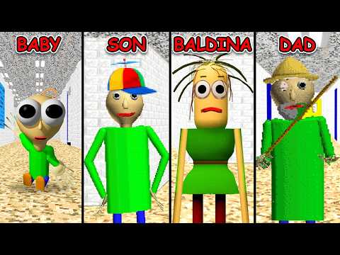 Everyone in Baldi's Family!