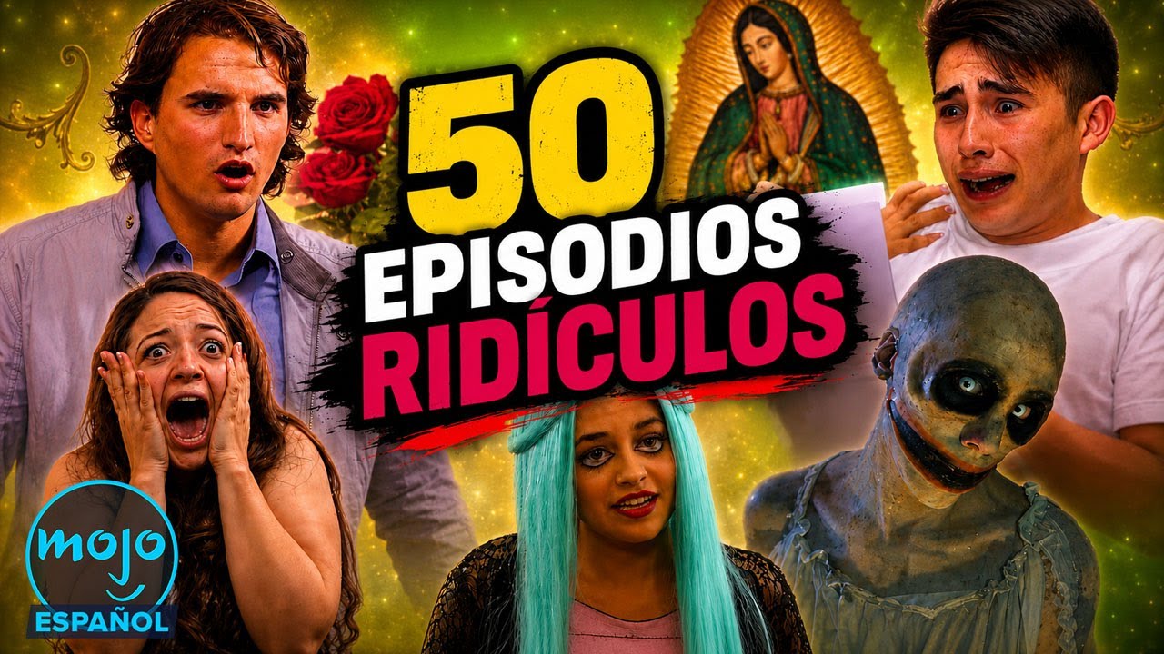 ¡Top 50 Episodios más RIDÍCULOS de La Rosa de Guadalupe!